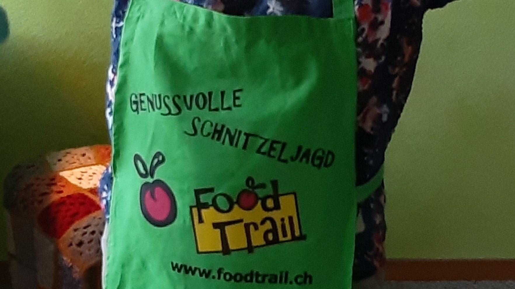 Grüne FoodTrail Tasche umgenäht zu einer Schürze - FoodTrail, Blog